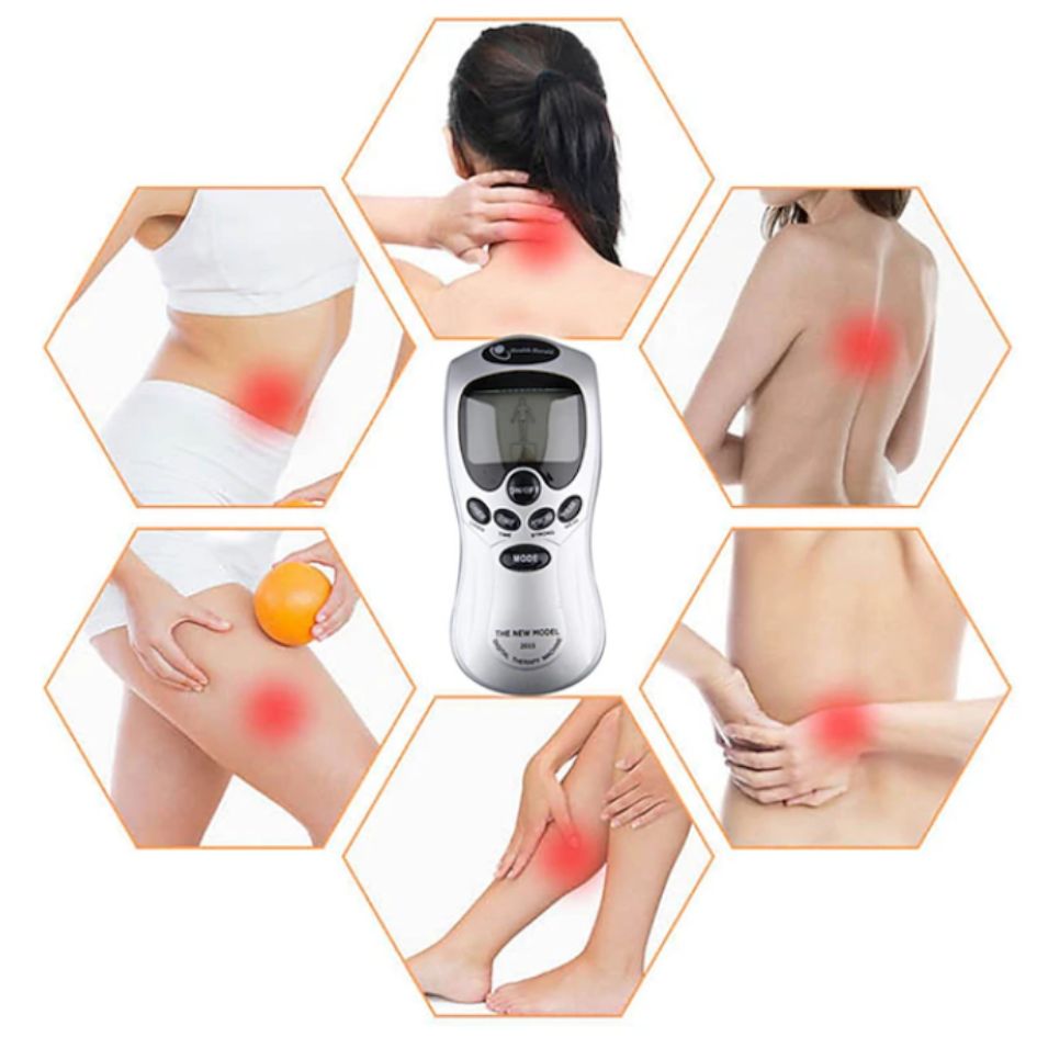 Electro Estimulador Masajeador 4 Tens 8 modos de masaje 💆♀️