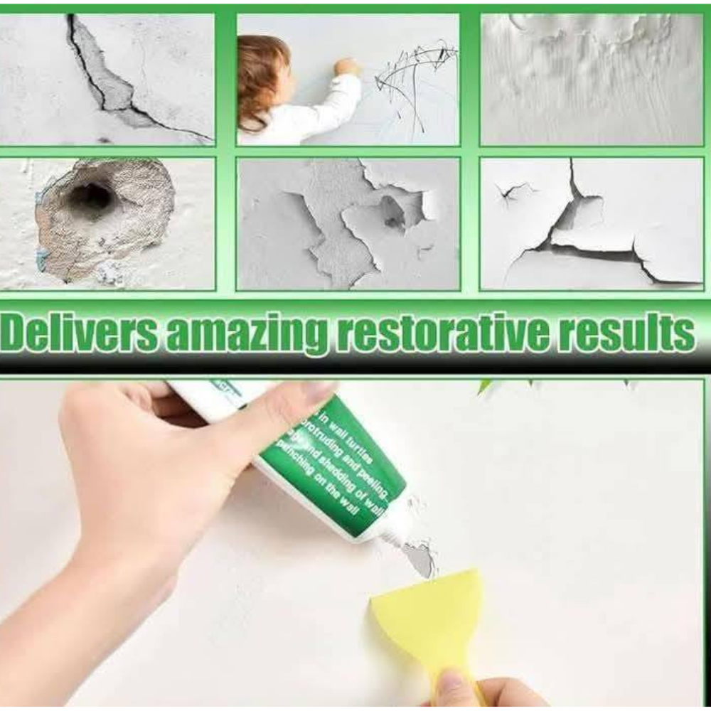 3x1 Pastas para reparar Paredes y resanar 🧱 (250 gramos cada tubo)