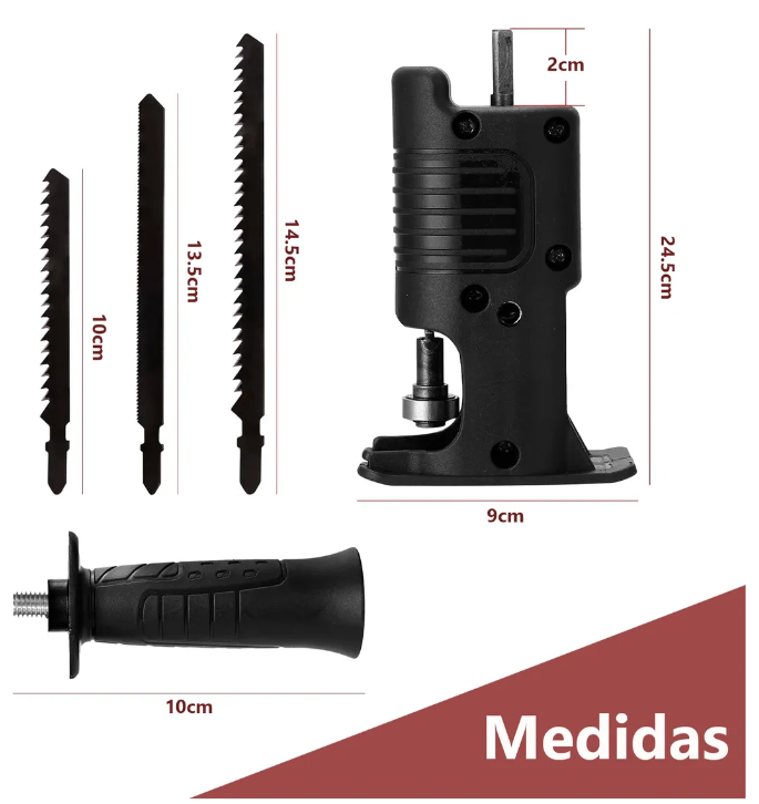 Convertidor De Sierra Para Taladro Electrico ⚡