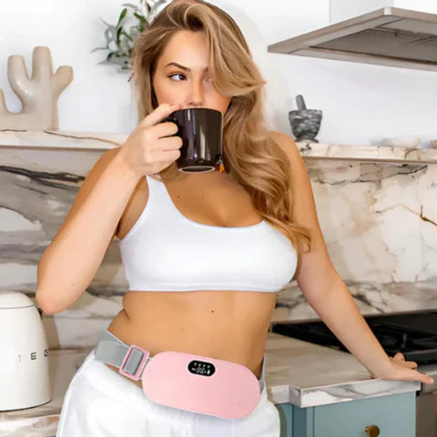 Almohadilla termica con masajeador para colicos 💆♀️