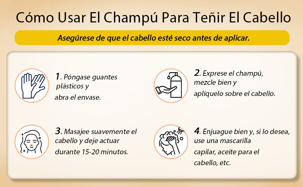 Shampoo para Canas 3 en 1 🧴