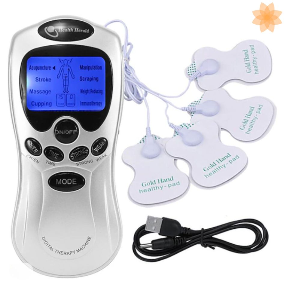 Electro Estimulador Masajeador 4 Tens 8 modos de masaje  💆‍♀️