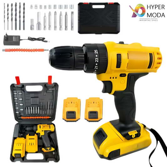 Taladro Electrico Inalambrico 2 Baterias 🔋 strongtool®