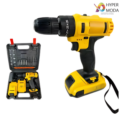 Taladro Electrico Inalambrico 2 Baterias 🔋 strongtool®