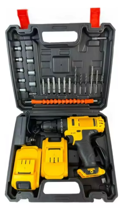 Taladro Electrico Inalambrico 2 Baterias 🔋 strongtool®