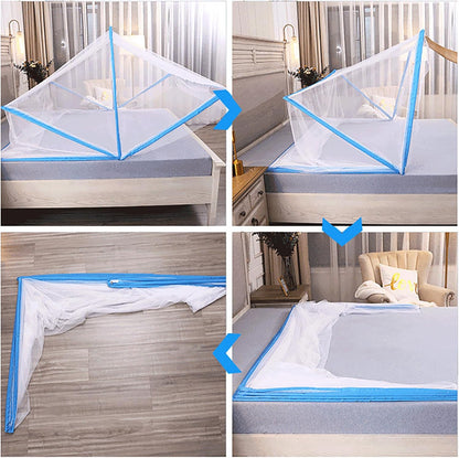 2x1 Mosquitera Plegable Facil Cama Acampar 1.3 Metros x 1.8 Metros 🦟🛌 (Copia)