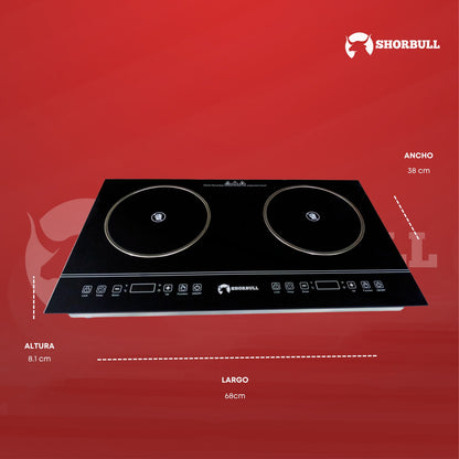 Parrilla 2 Quemadores Electrica ⚡