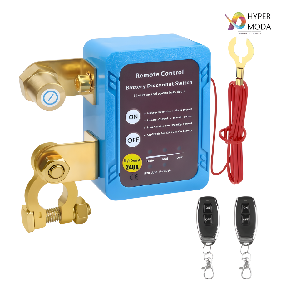 Interruptor De Apagado Bateria Carro 🔋