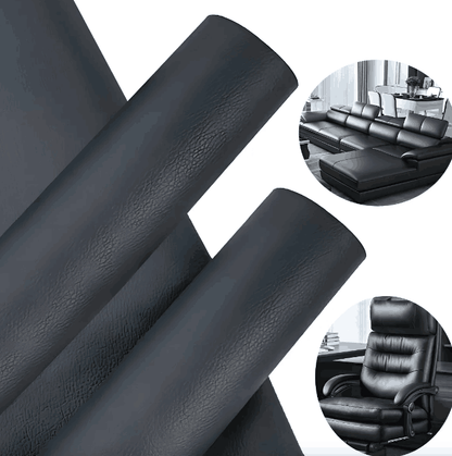 Rollo Reparador Autoadhesivo Para Cuero negro 50x140 cm