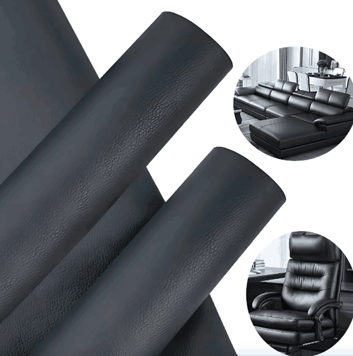 Rollo Reparador Autoadhesivo Para Cuero negro 50x140 cm