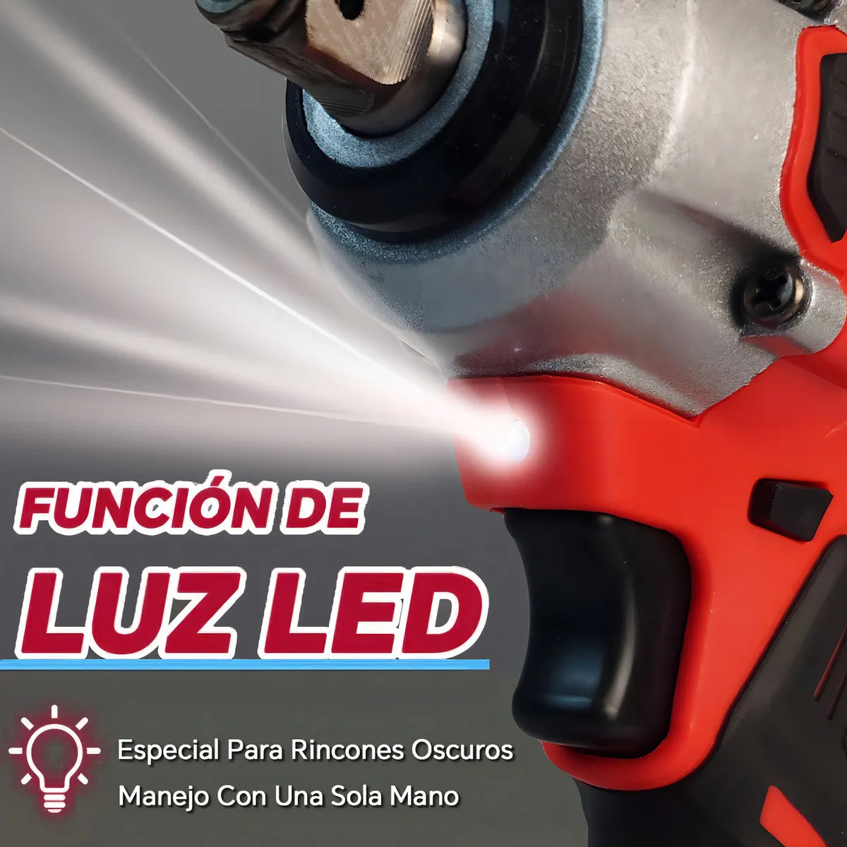 Llave Pistola De Impacto 2 Baterias 🔧