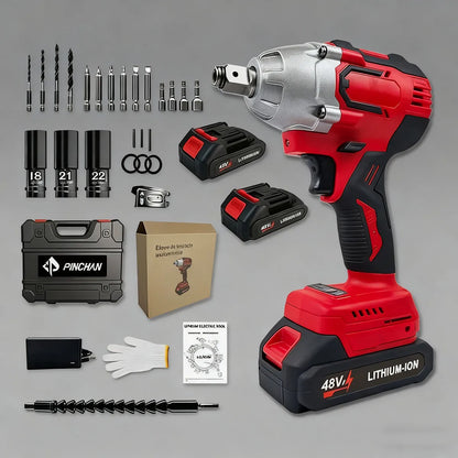 Llave Pistola De Impacto 2 Baterias 🔧