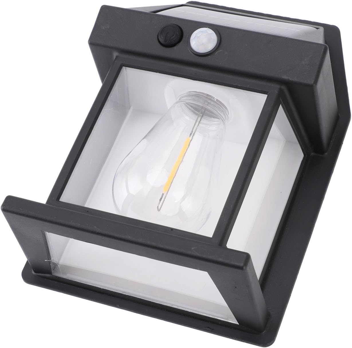 2x1 lampara solar led con sensor 🕯💡