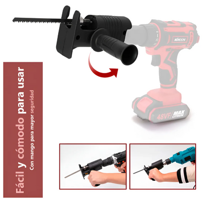 Convertidor De Sierra Para Taladro Electrico ⚡