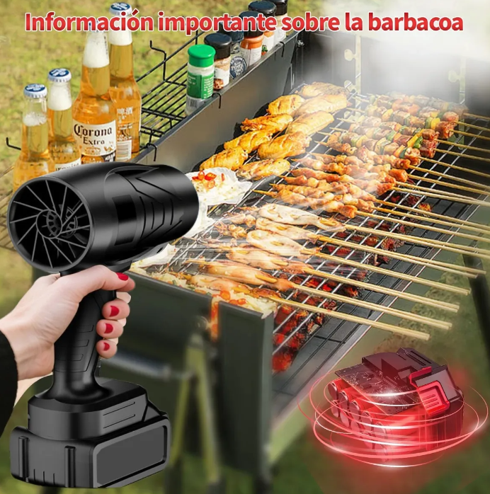 Soplador De Aire Inalambrico Recargable ⚡