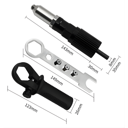 Adaptador Remachadora Para Taladro 🧰🛠