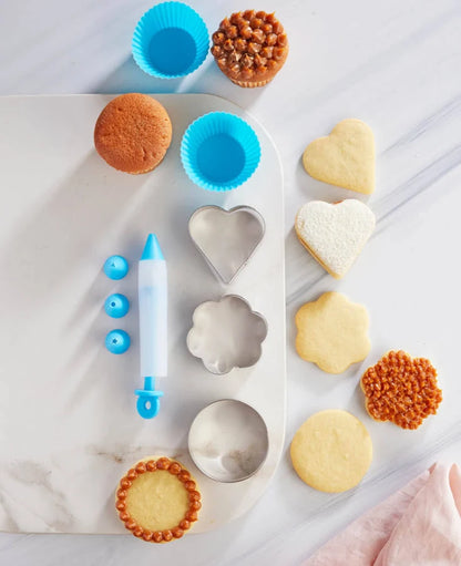 Kit Pasteleria y Reposteria 137 Piezas con Base Giratoria 🥧