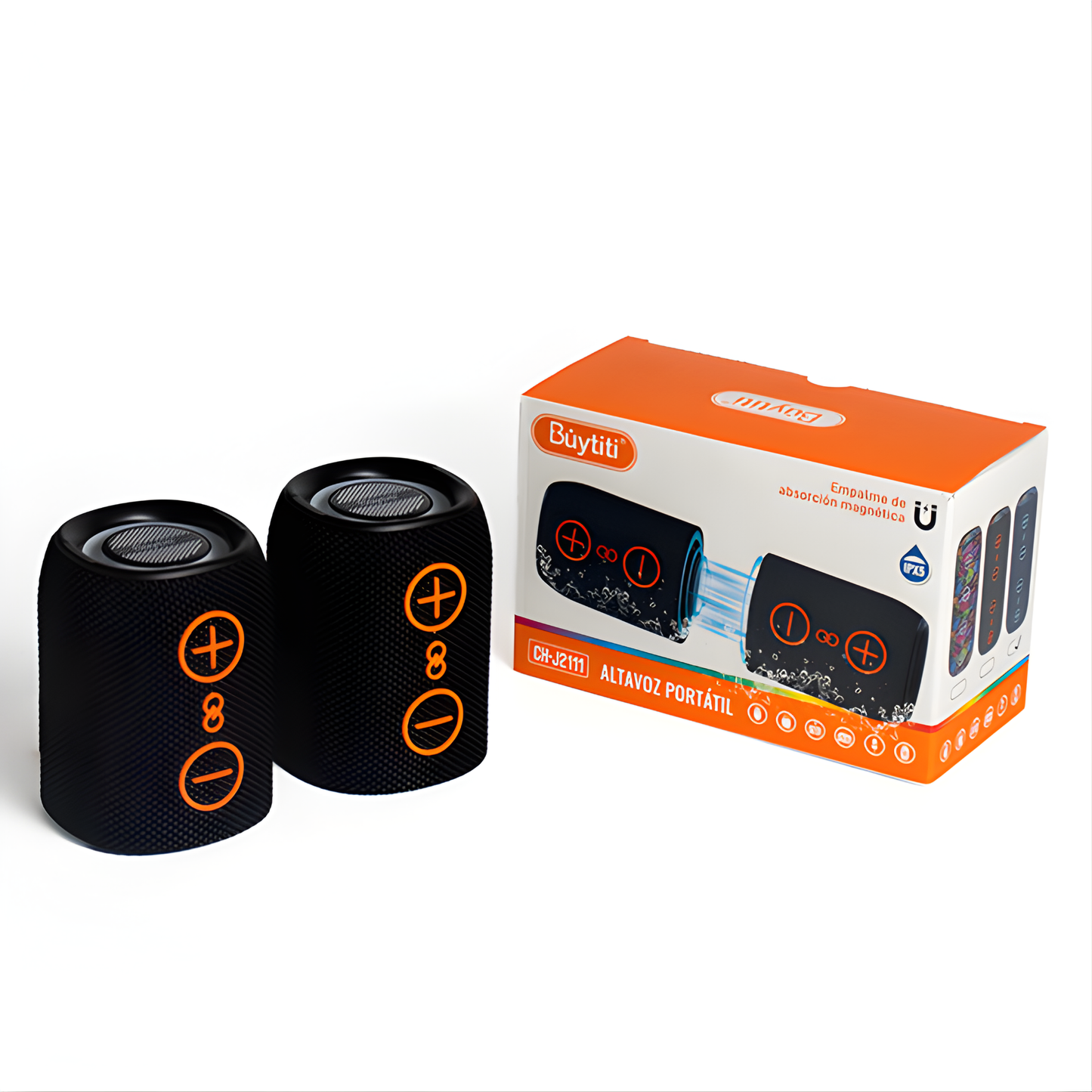 Bocina Bluetooth 2 en 1 TWS  🎶 | Resistente a Salpicaduras