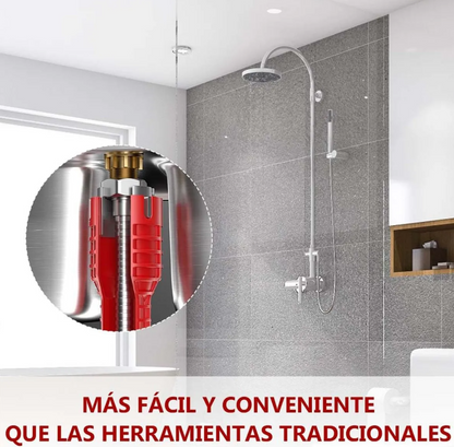 Llave Multifuncional 8 En 1 De Fregadero 🛠