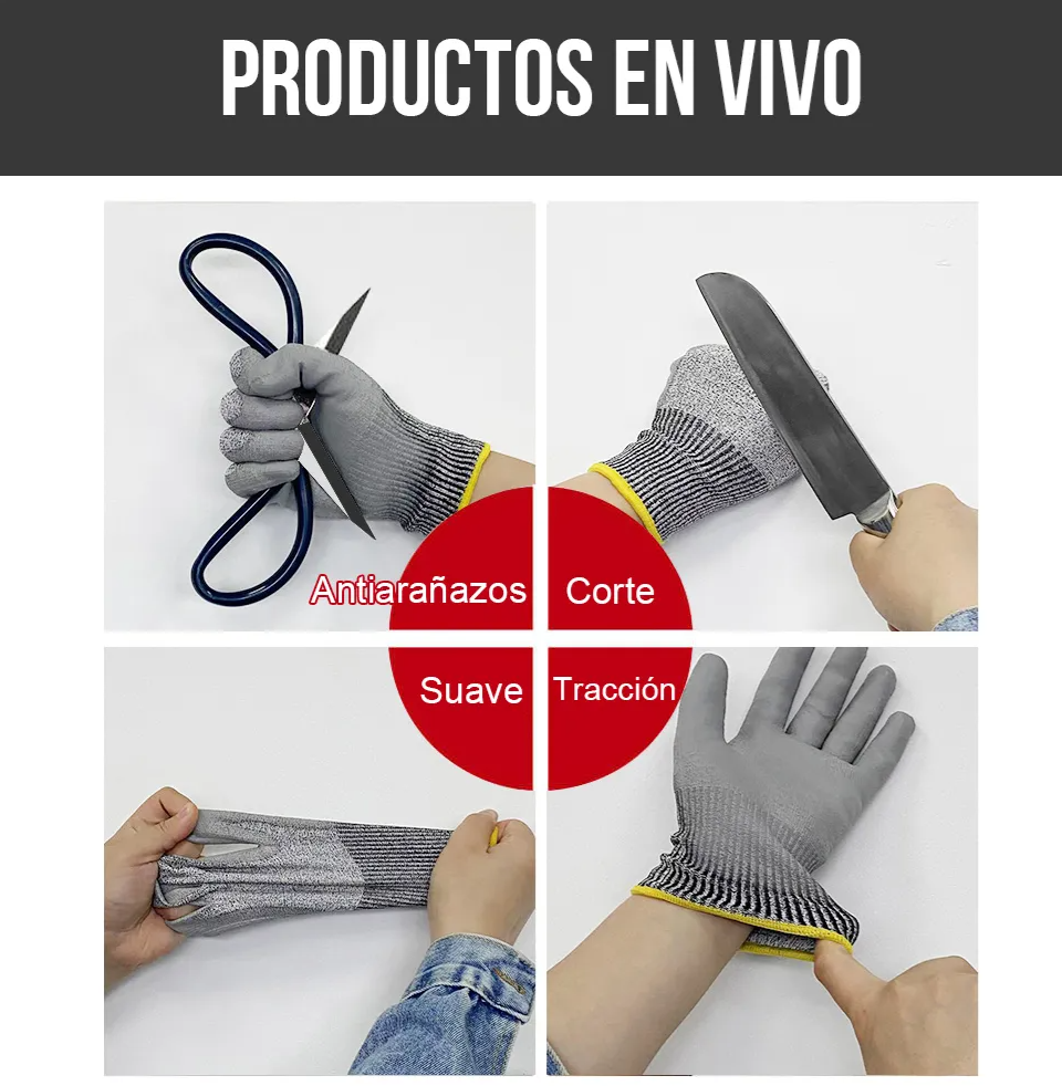 Guantes De Seguridad Anticortes 🧤