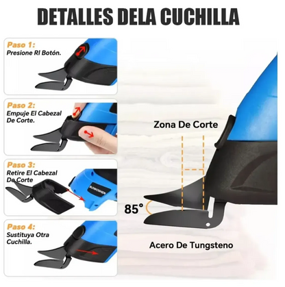 Tijeras Eléctricas Profesionales: Corta Sin Esfuerzo y Sin Dolor ✂️
