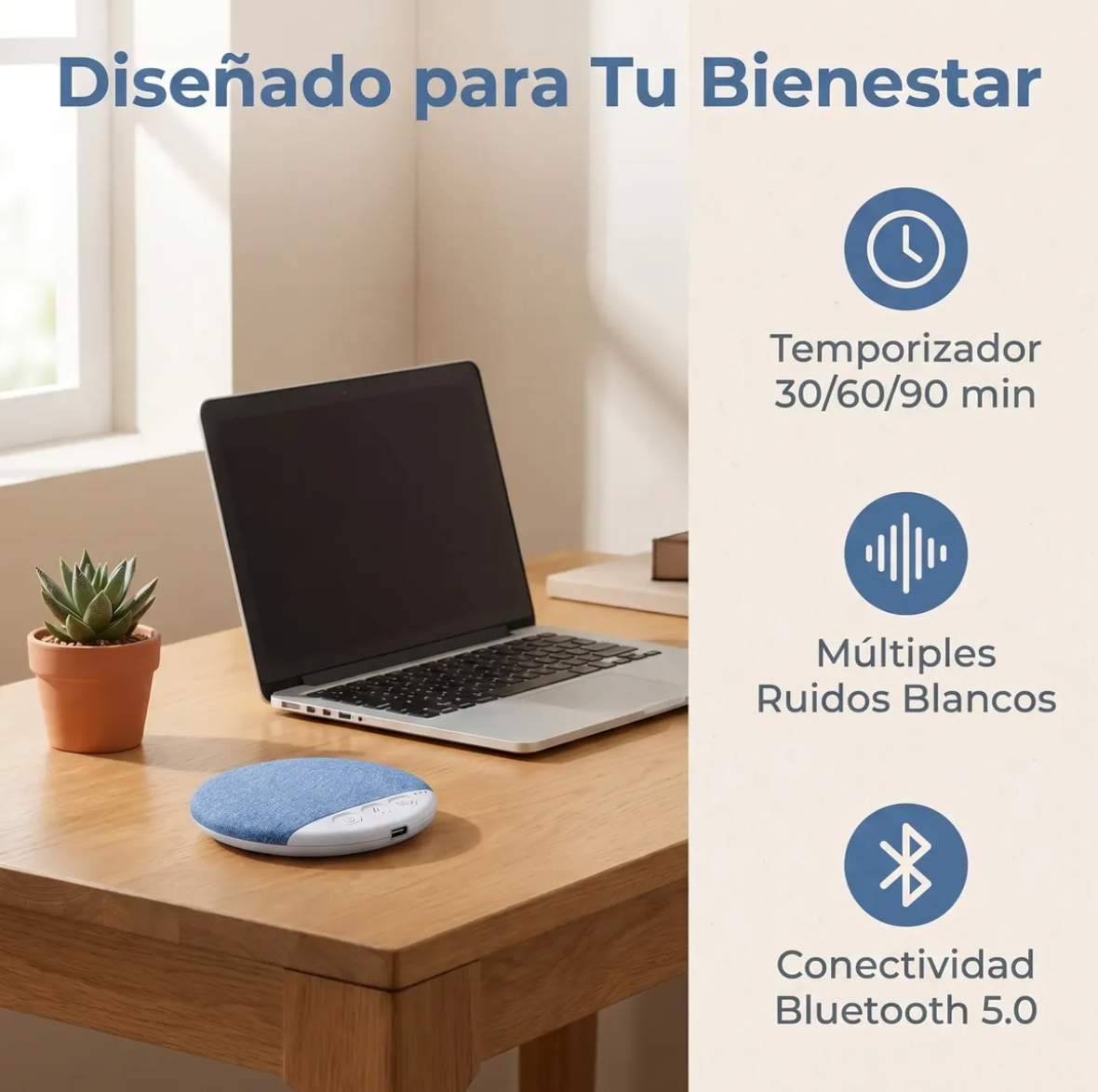 Bocina Tipo Almohada Bluetooth Dormir 😴