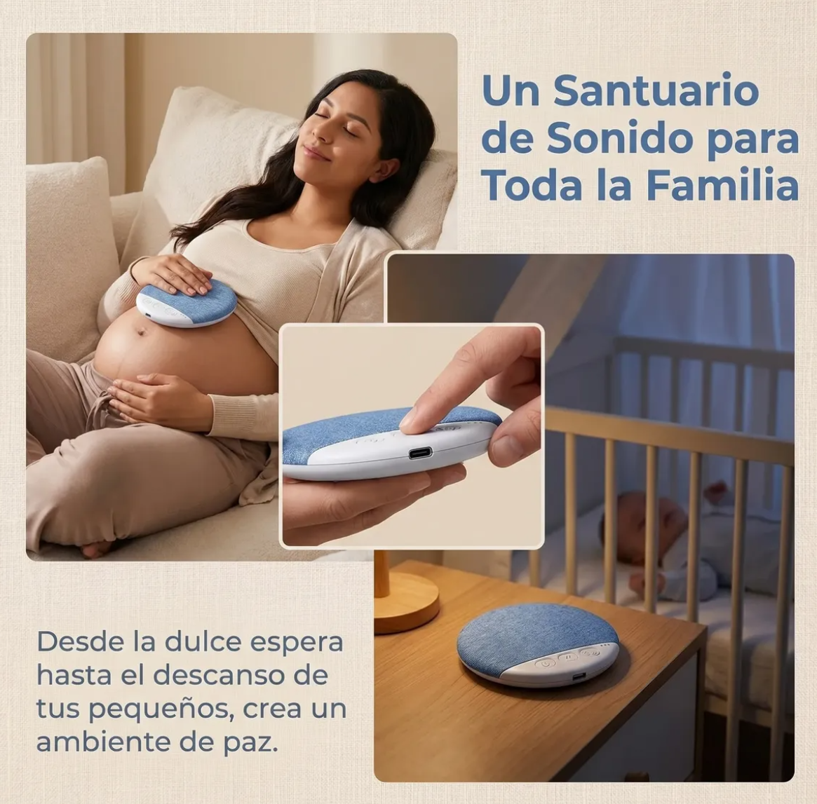Bocina Tipo Almohada Bluetooth Dormir 😴