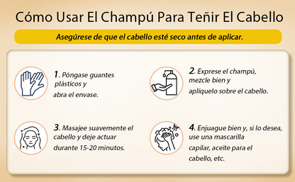 Shampoo para Canas 3 en 1 🧴
