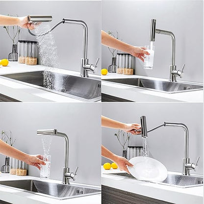 Grifo Largo Giratorio 360° 🚿