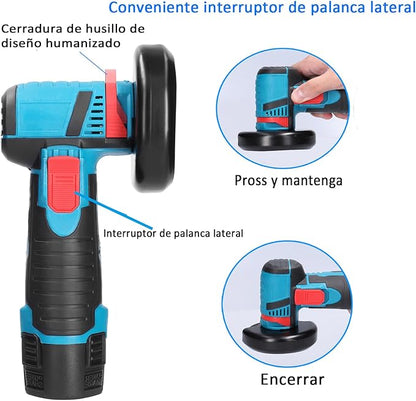 Amoladora Angular Esmeril Cortador 2 Baterias 🪓
