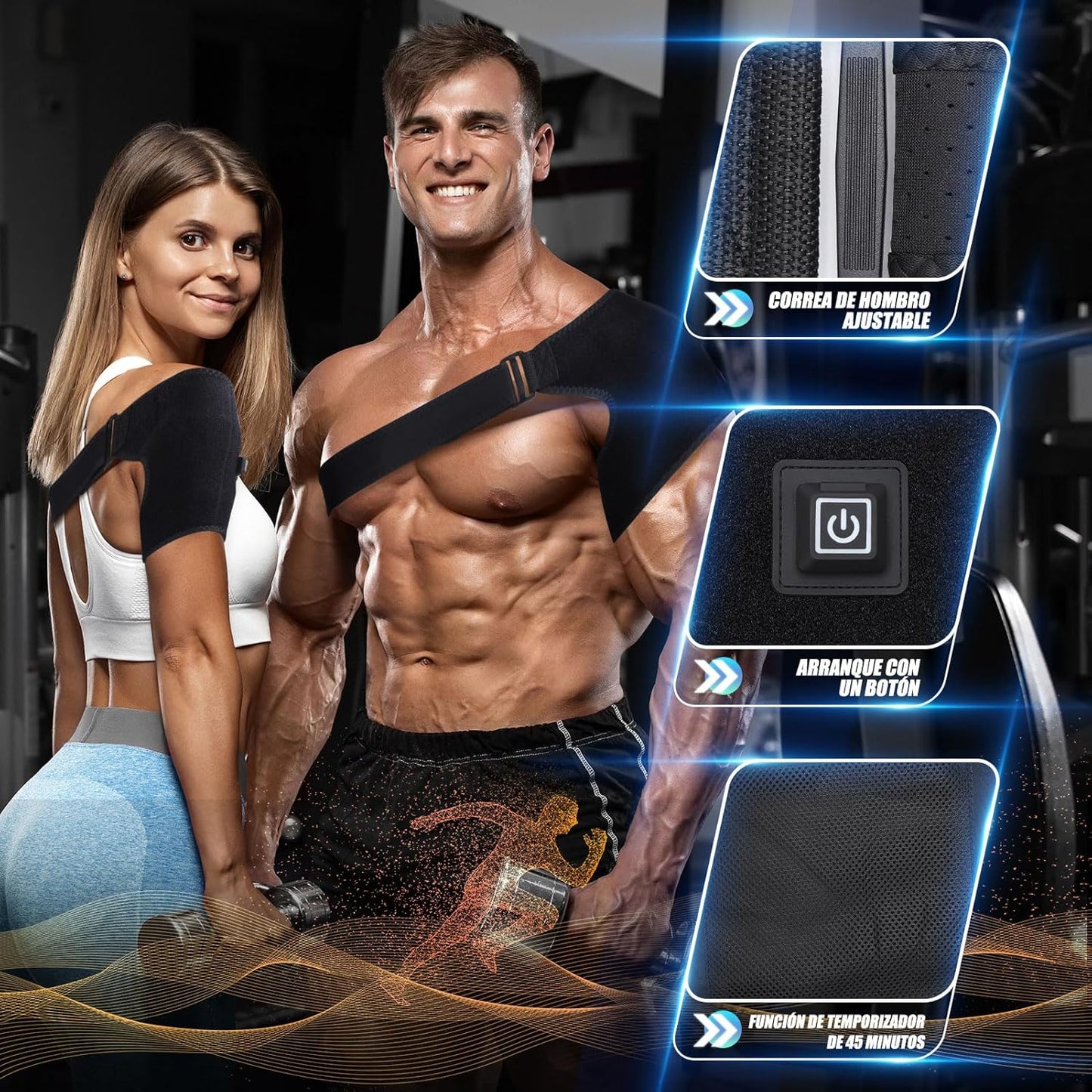 Almohada Termica Hombro Con Calefaccion 💆‍♂️