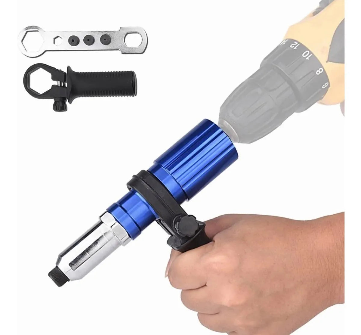 Adaptador Remachadora Para Taladro 🧰🛠