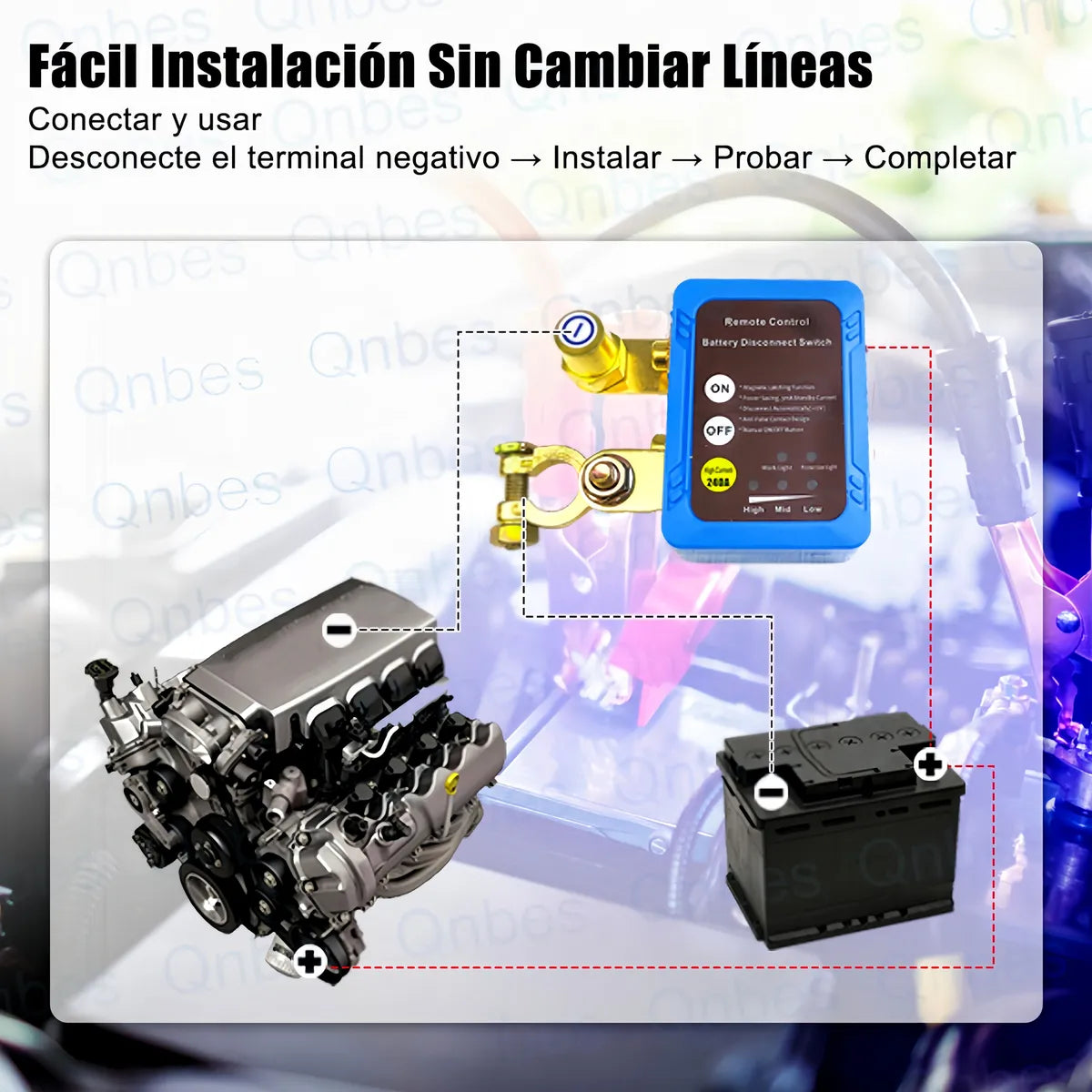 Interruptor De Apagado Bateria Carro 🔋