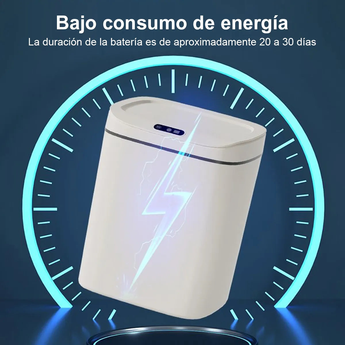 Cesta Con Sensor Inteligente 🚮🗑