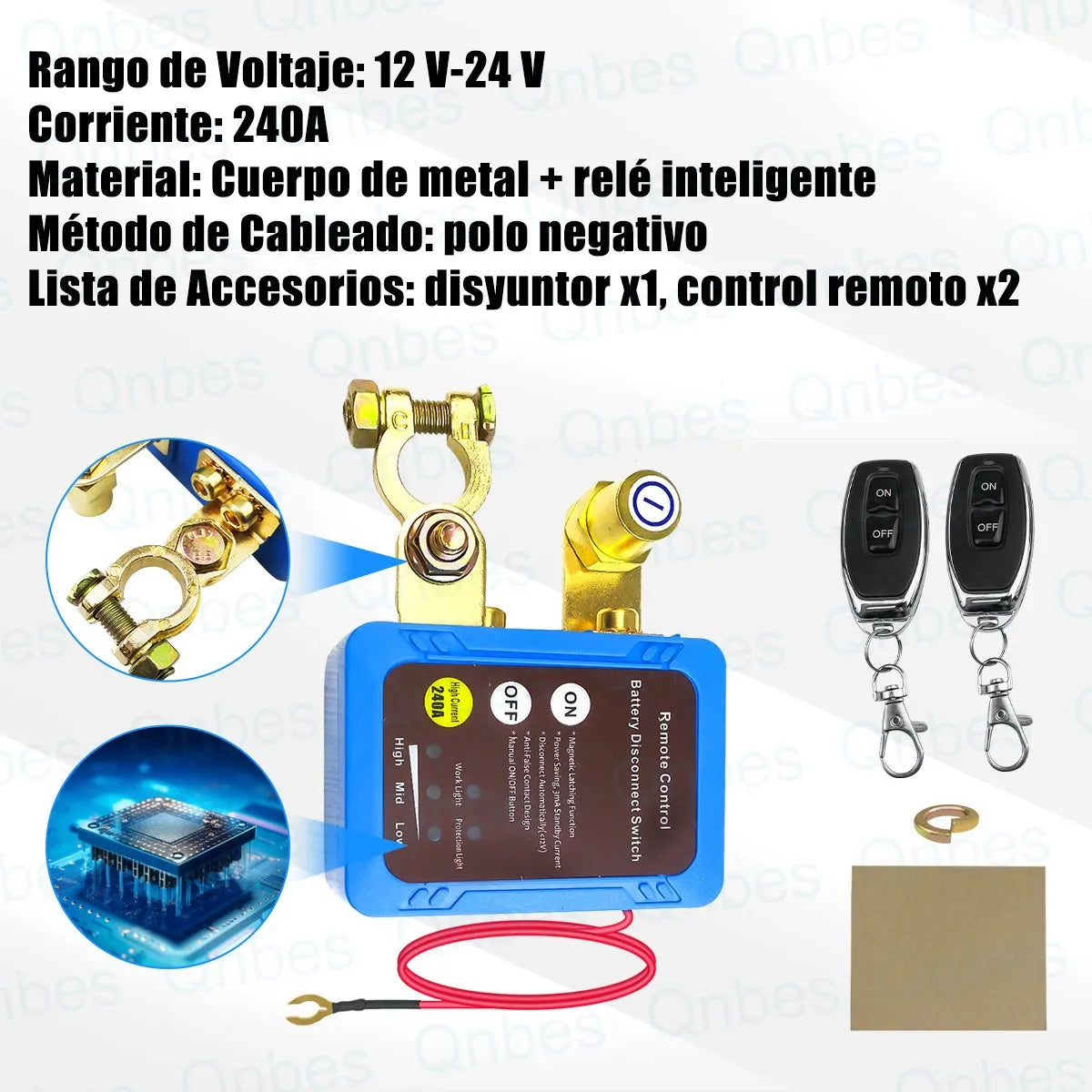 Interruptor De Apagado Bateria Carro 🔋