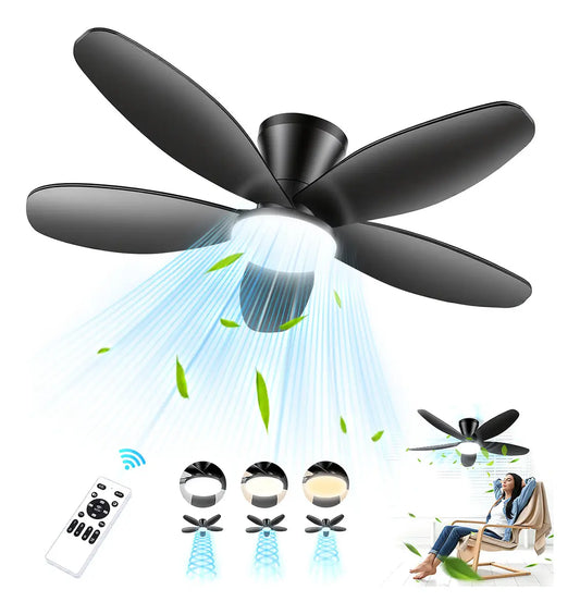 Lampara Luz Ventilador Techo