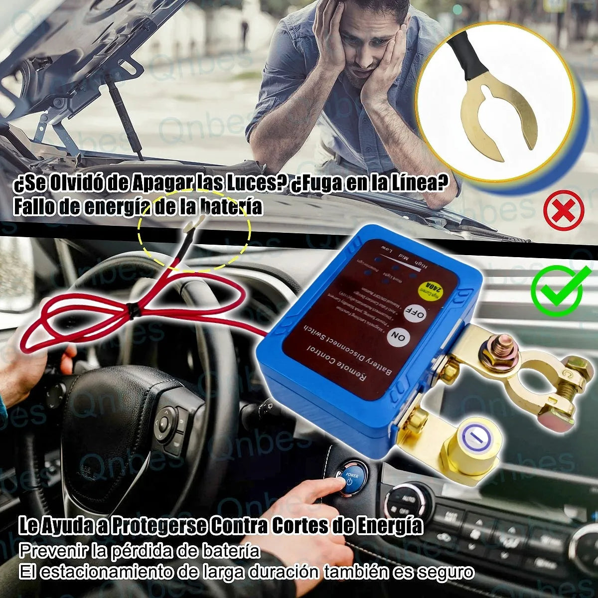 Interruptor De Apagado Bateria Carro 🔋