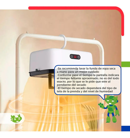 Secadora Eléctrica Plegable para ropa y zapatos 👕👞