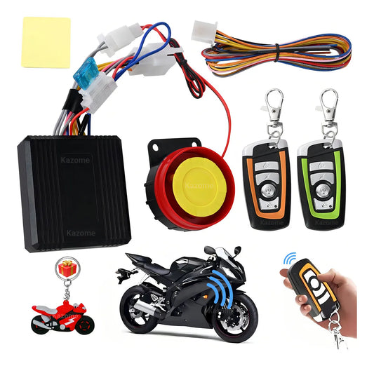Alarma Antirrobo Con Encendido Para Moto 🏍