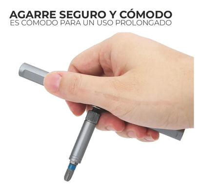 Destornillador de Trinquete Magnético 24 en 1 I Kit Profesional de Precisión 🛠
