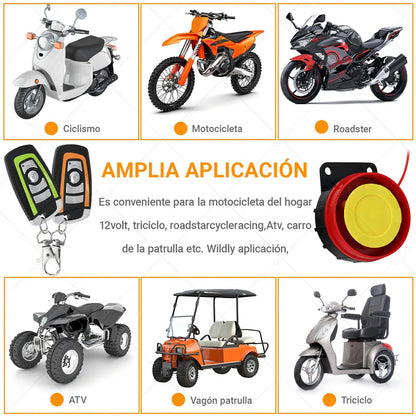 Alarma Antirrobo Con Encendido Para Moto 🏍