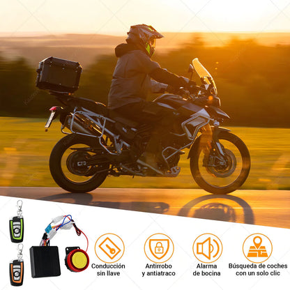 Alarma Antirrobo Con Encendido Para Moto 🏍