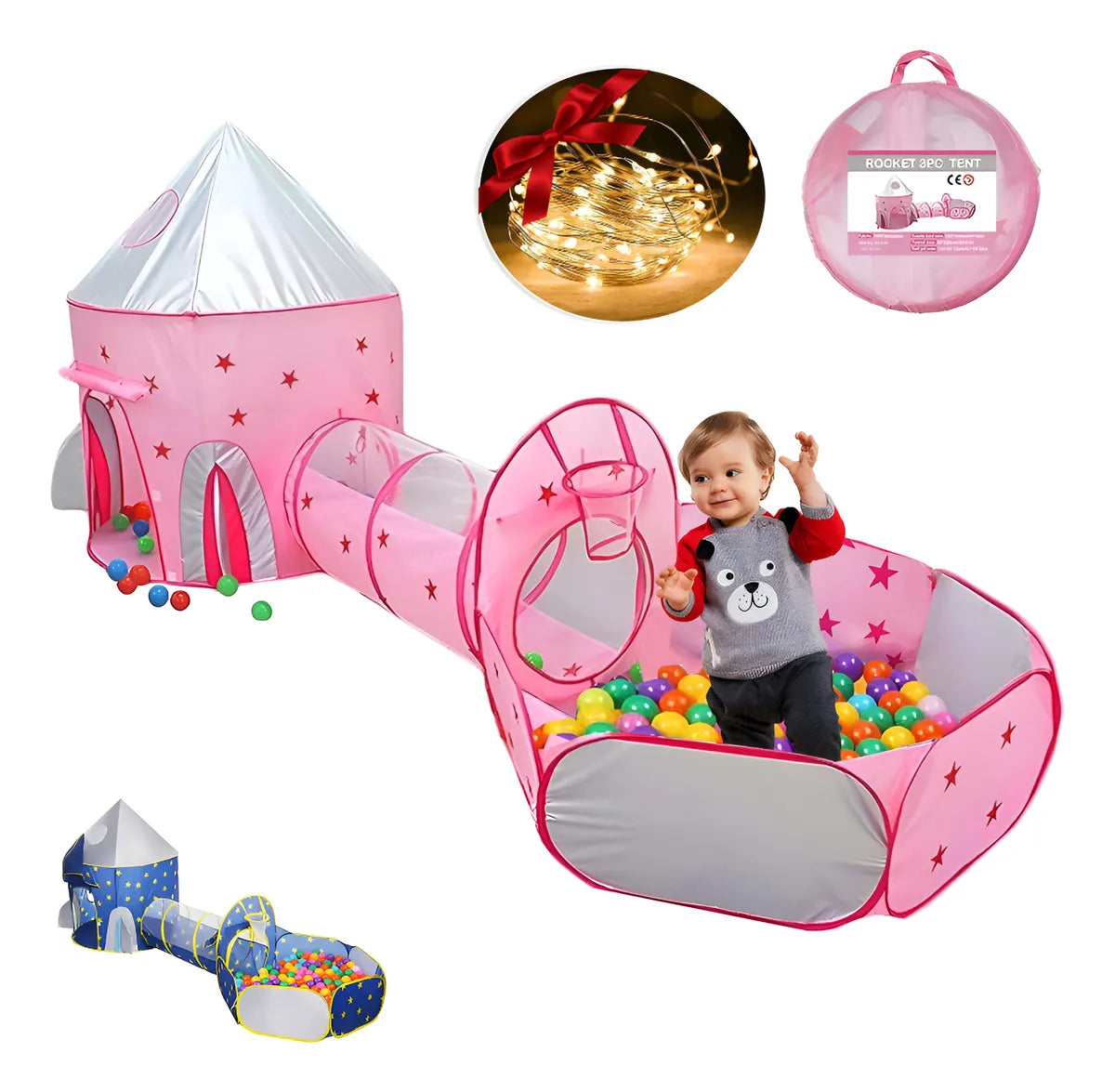 Carpa Casita 3 En 1 Para Ninos De Juego 🏰👦