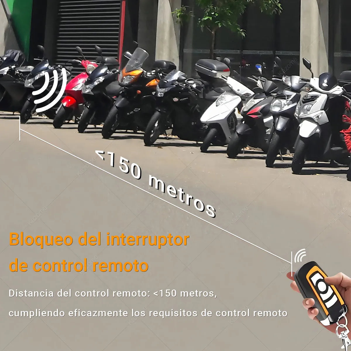 Alarma Antirrobo Con Encendido Para Moto 🏍