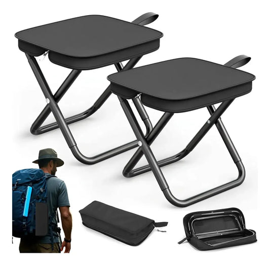 Banquito De Bolsillo Plegable Y Portatil