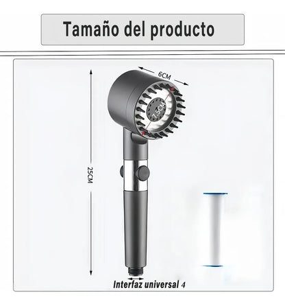 Regadera ducha masajeadora de baño 💆‍♀️ 🚿