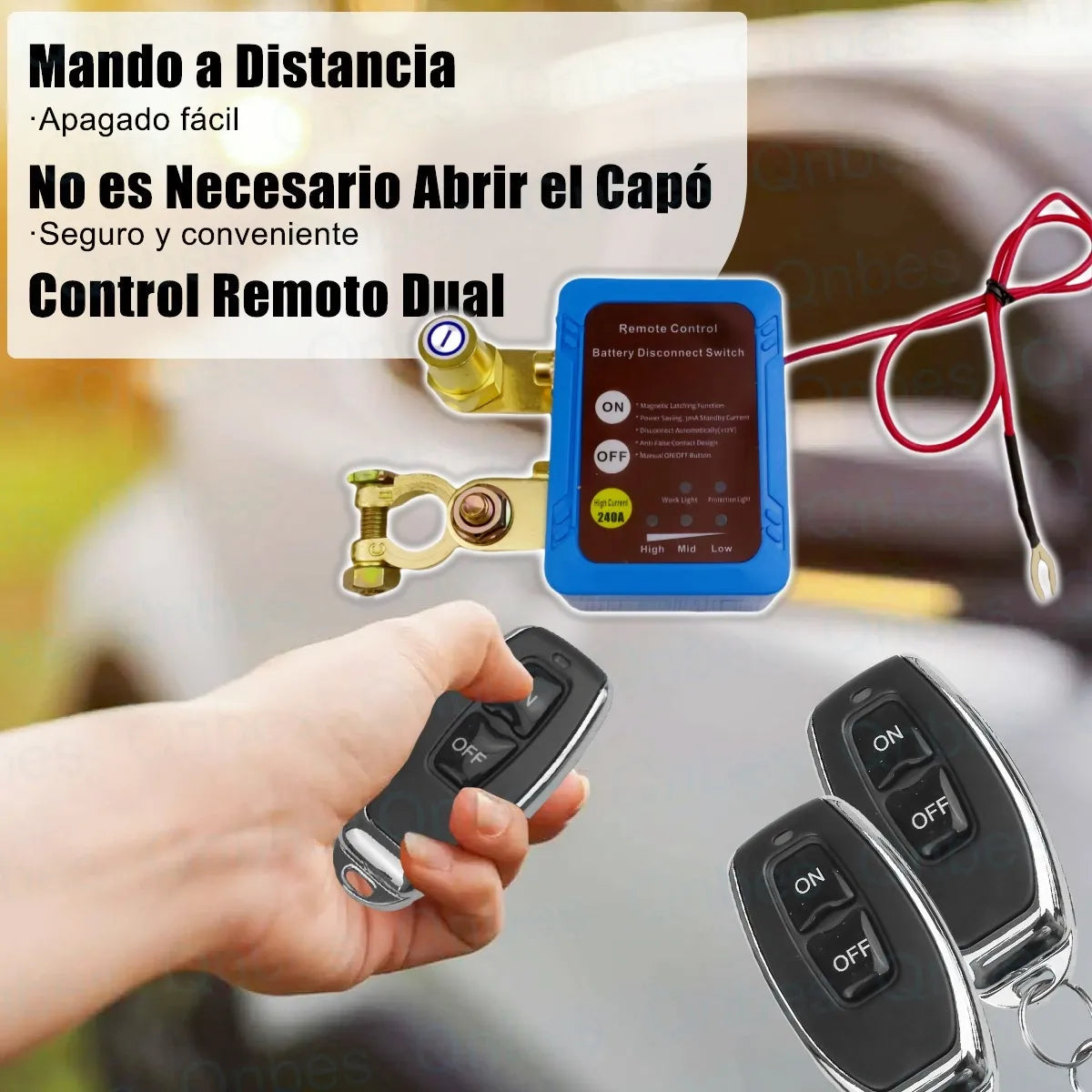 Interruptor De Apagado Bateria Carro 🔋