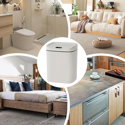 Cesta Con Sensor Inteligente 🚮🗑