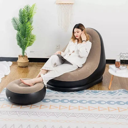 Sofa Sillon Inflable Ultra Comodo Tipo P conforthome® 🏡
