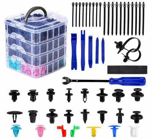 Kit De Grapas Y Sujetadores Para Auto